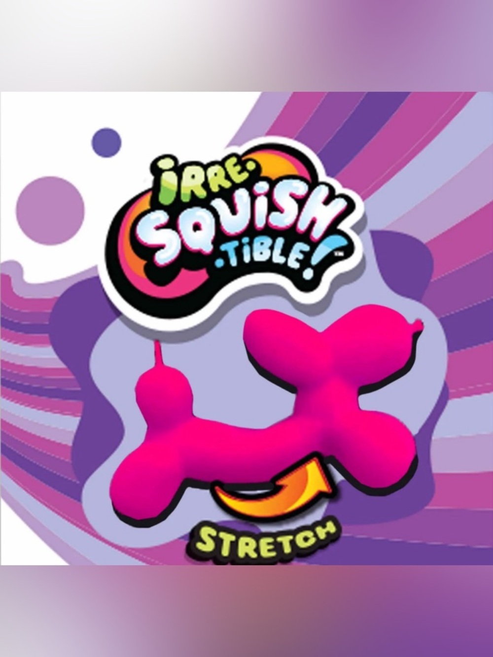 single - Irre Squish Tible Stretchy Sand Balloon Dog sensory Toy - Picture 11 of 14